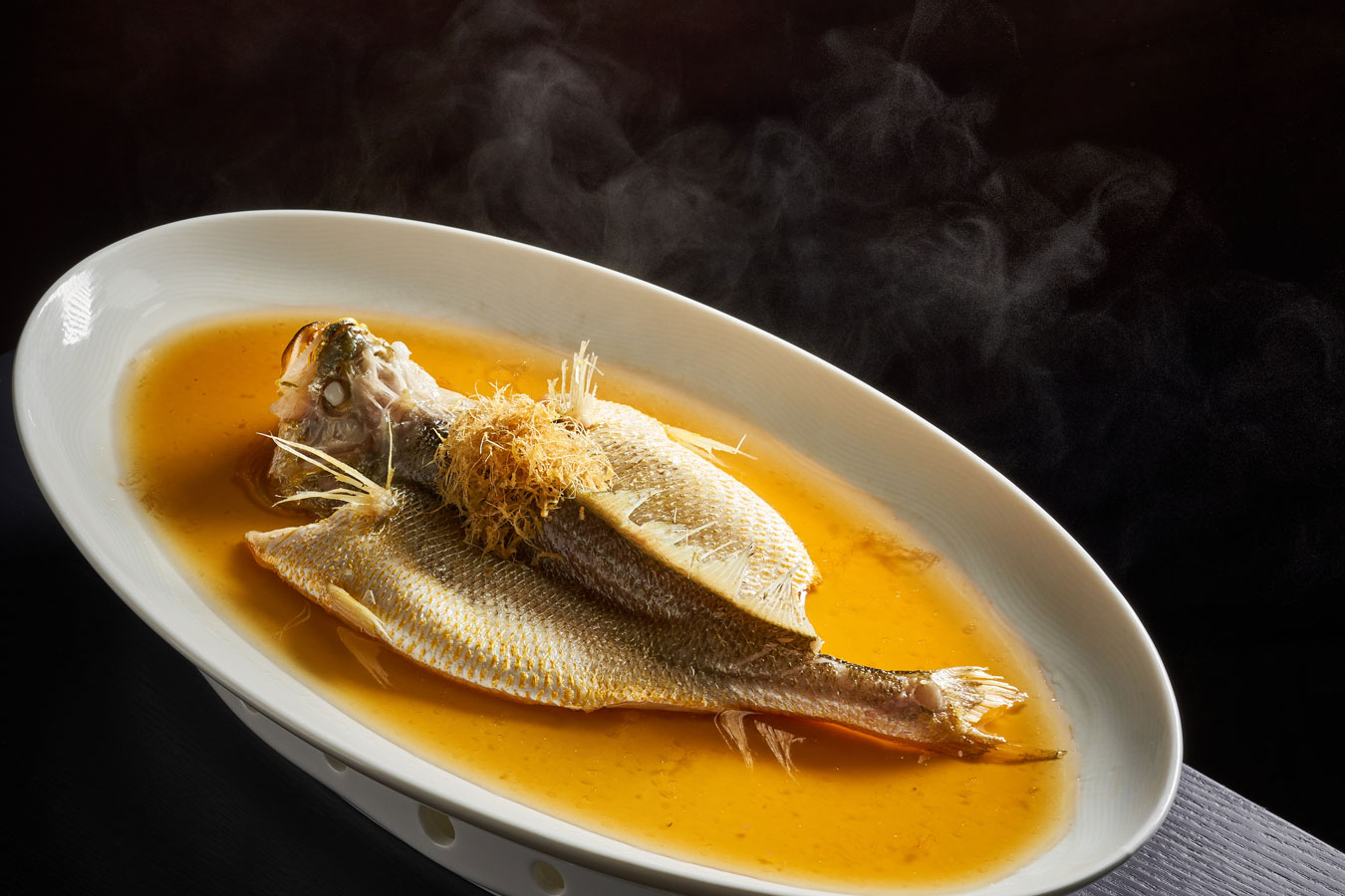 花雕鸡油蒸江南优质大黄鱼